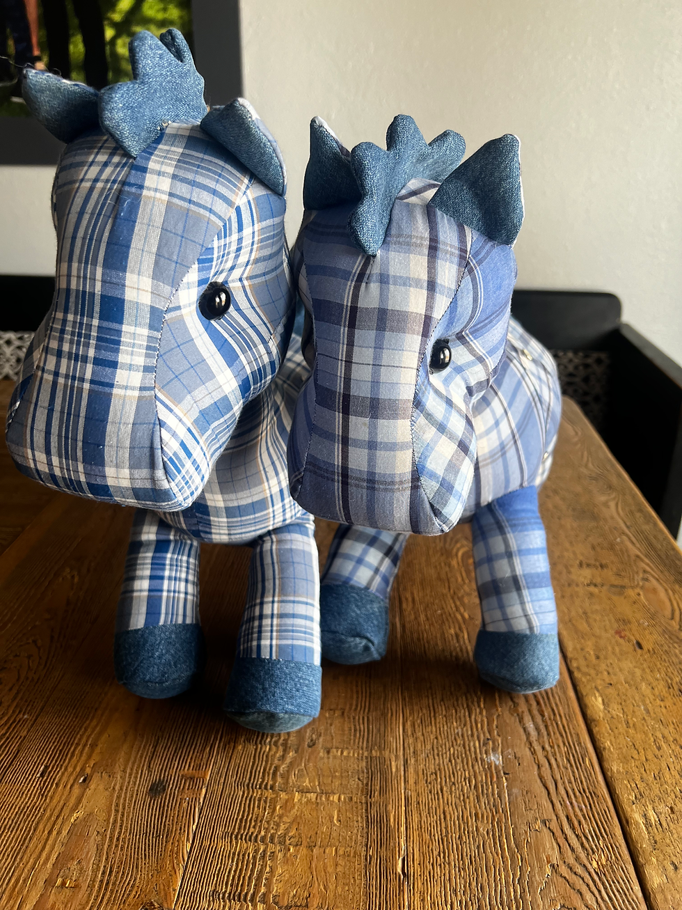 Thumbnail: Memory Horse  |  Custom Memory Stuffed Animal