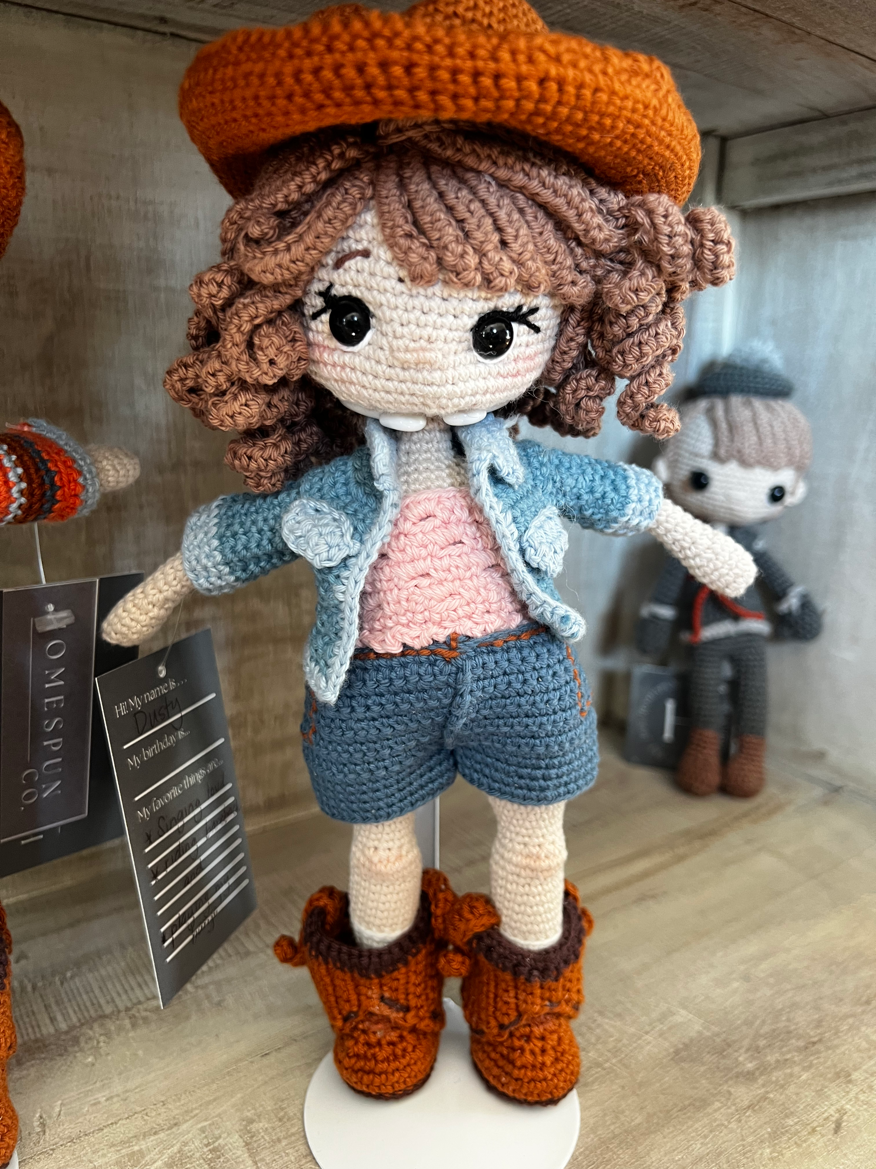 Cowgirl Doll | Handmade Crochet Doll