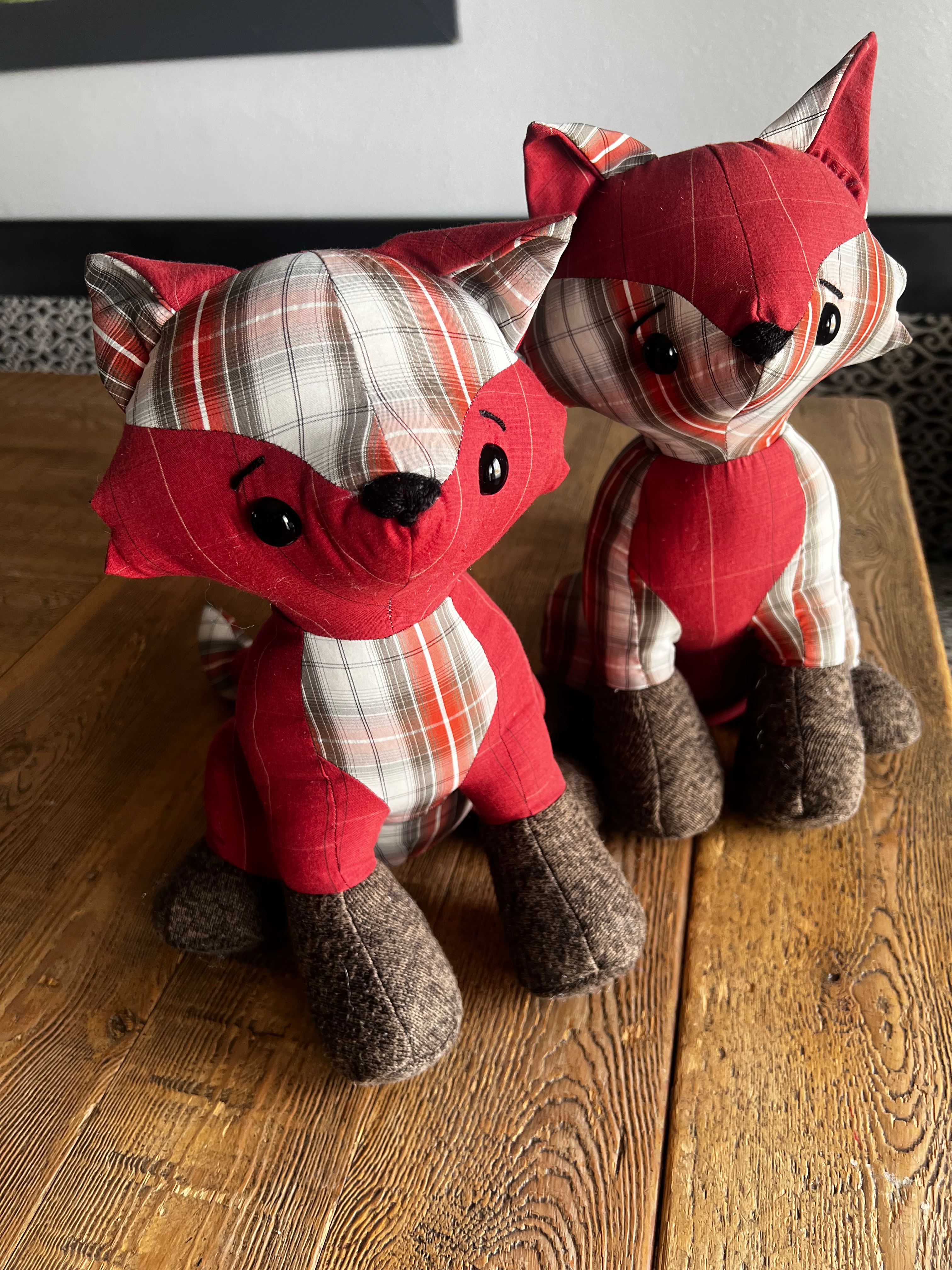 Memory Fox  |  Personalized Memory Stuffed Animal