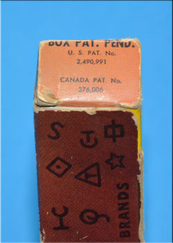 1950 Cody Colt Paper Buster Gun/Box