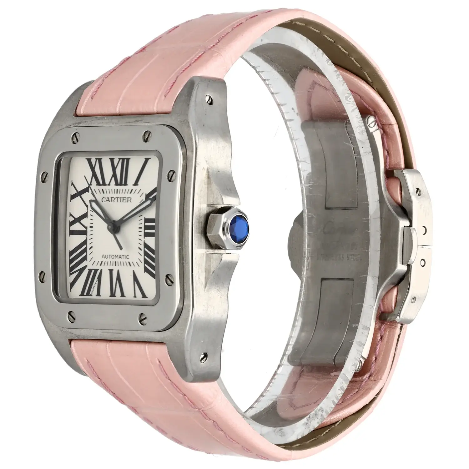 Cartier (pink leather band)