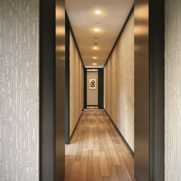 Stylized Primary Hallway