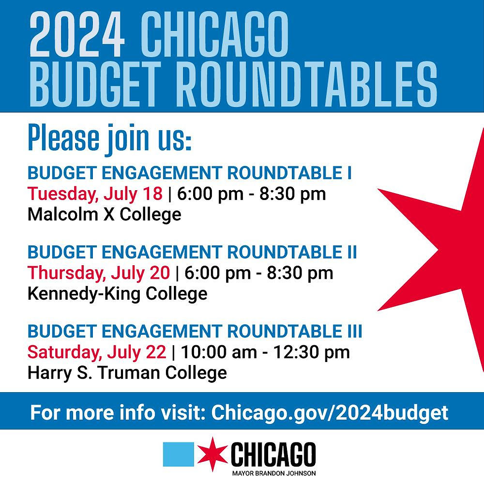 City of Chicago Budget Roundtables