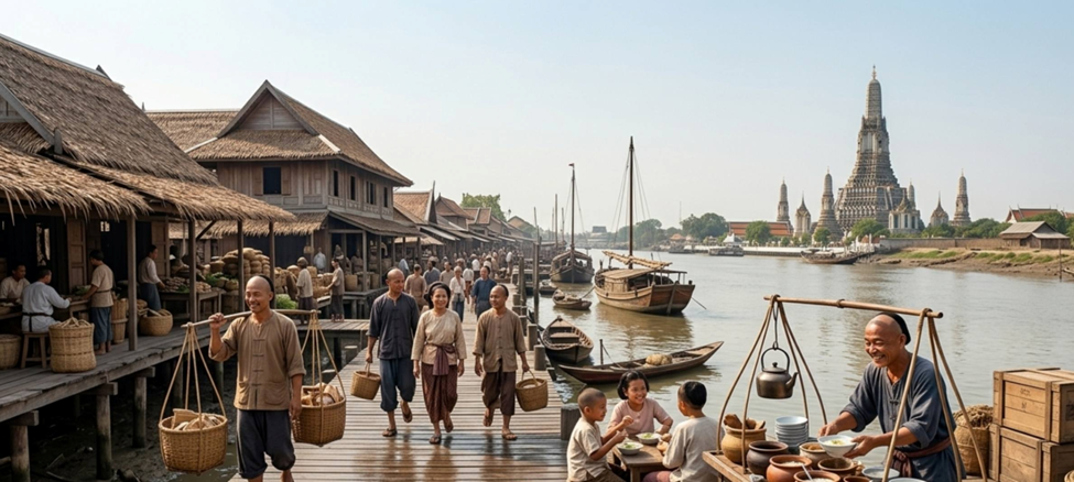 Bonds Across the Mekong and Chao Phraya: The Journey of "Chinese Food" in the Rattanakosin Era — From Humble Beginnings to a Thai Favourite