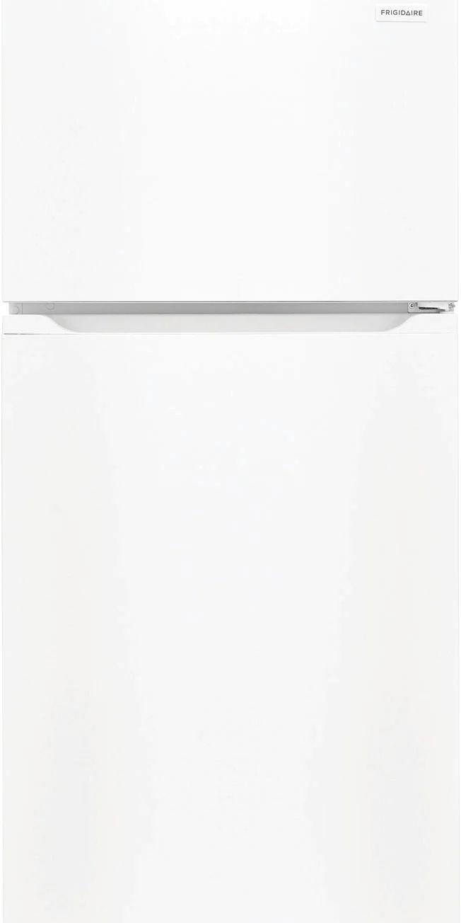 White Frigidaire top freezer refrigerator