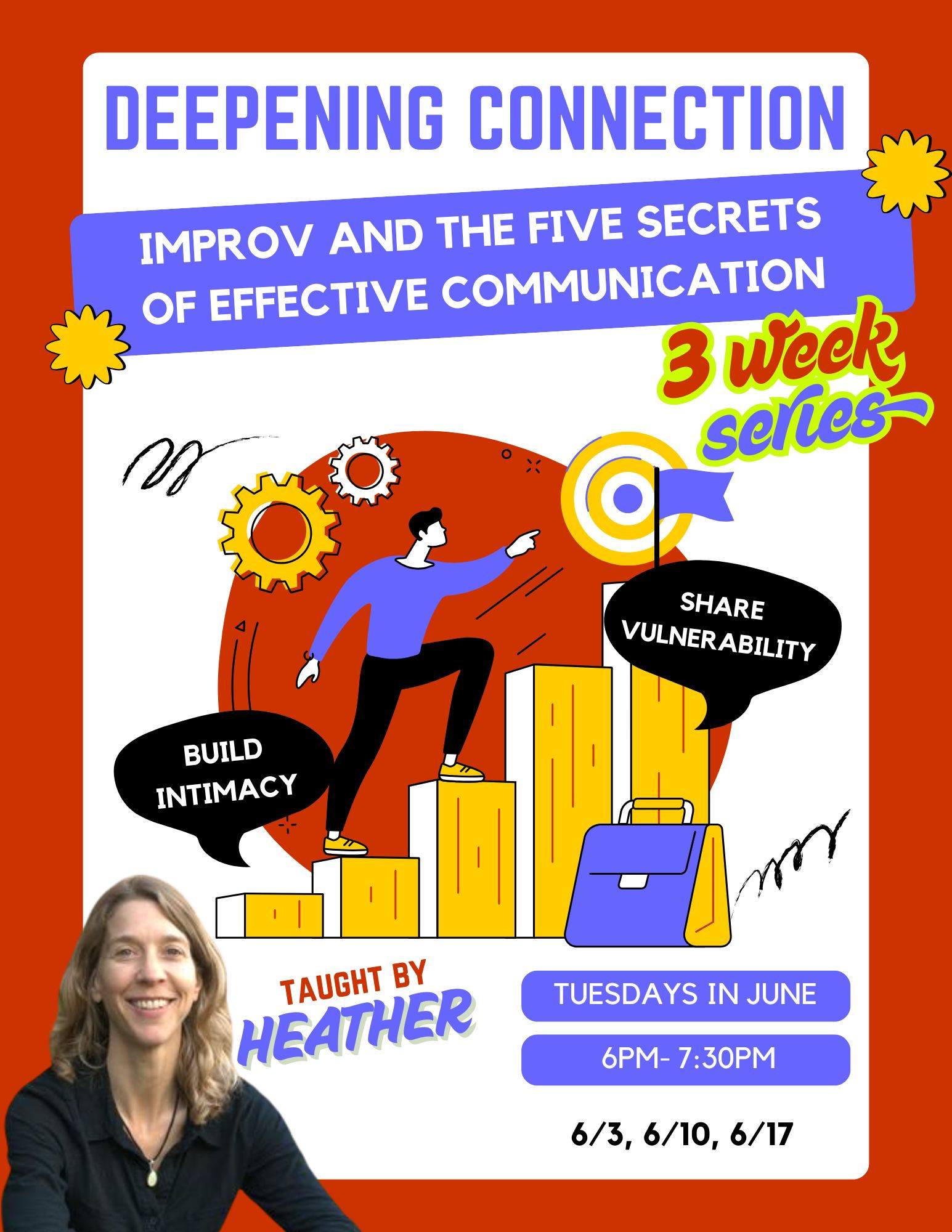 Deepening Connection: Improv and the Five Secrets of Effective Communication