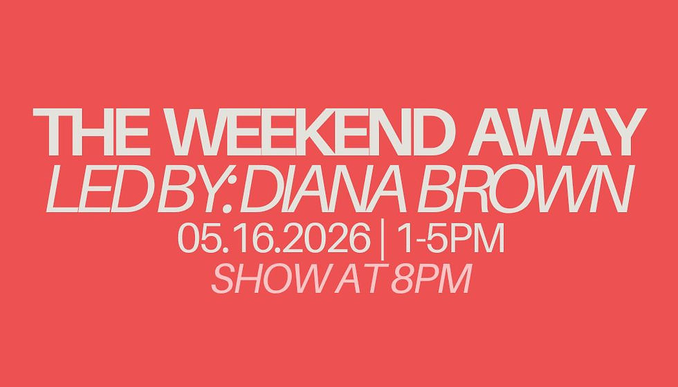 WORKSHOP: The Weekend Away