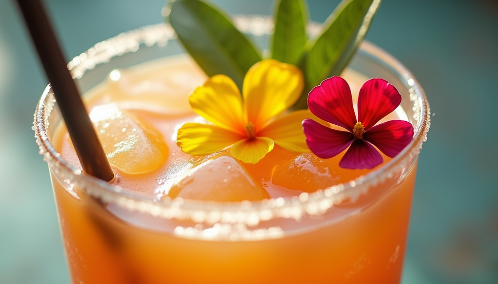 Enjoy Guilt-Free Refreshments with Tropical Bloom