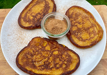 Kürbis-Pfannkuchen