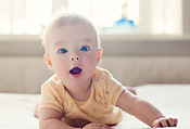 surprised baby