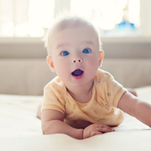 surprised baby