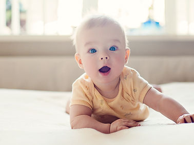 surprised baby