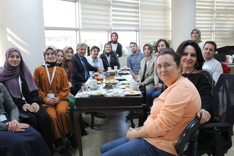 A celebration after the final report of the Tübitak project (118Z150) in cooperation with 