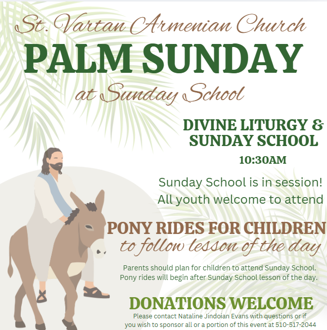 Palm Sunday Pony Rides