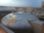 roof of dome structure