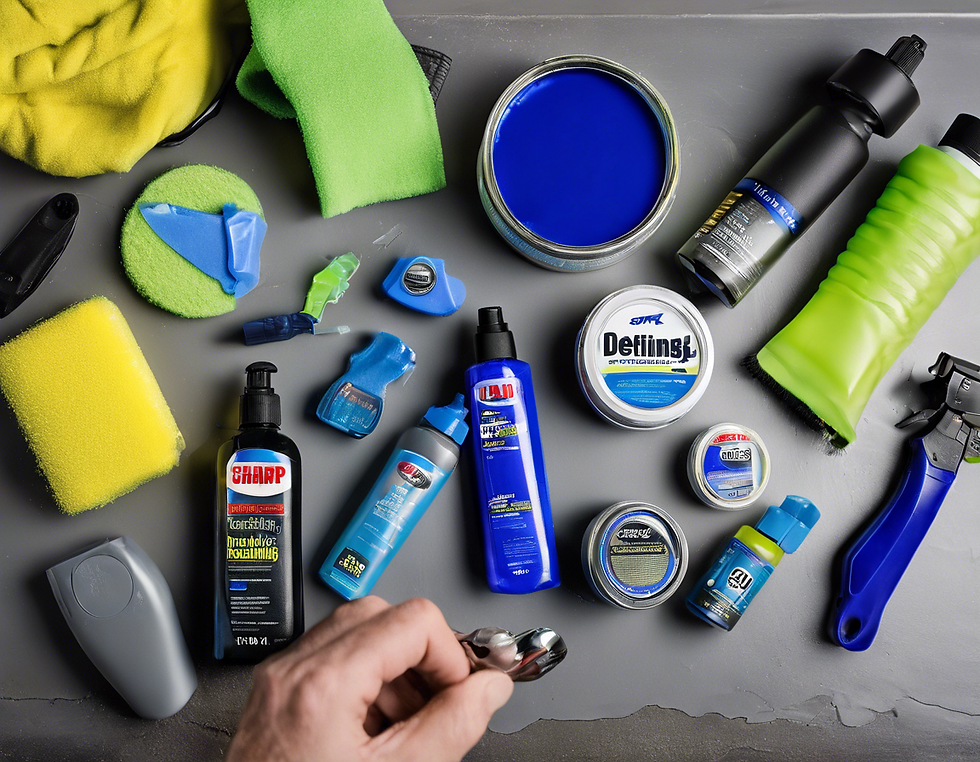 5 Must-Have Products for DIY Car Detailing at Home
