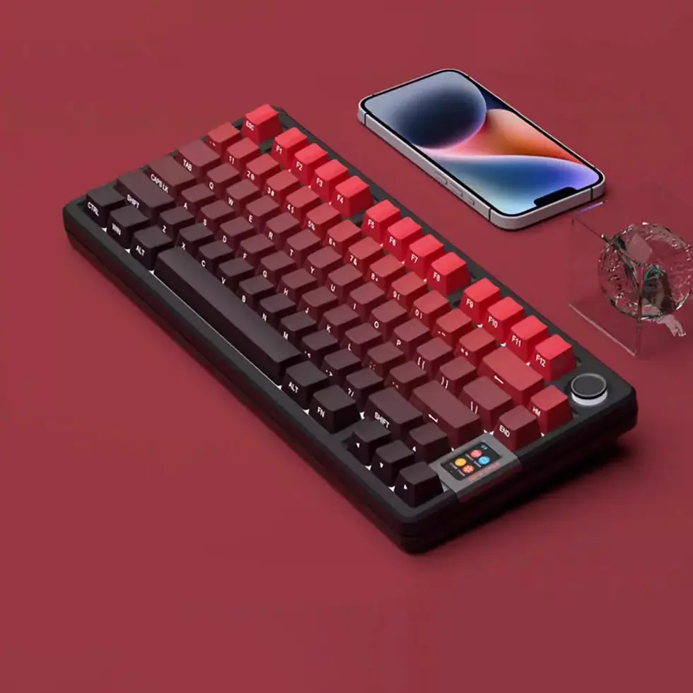 Thumbnail: 133 Keys Side Print Shine Through Keycap Set