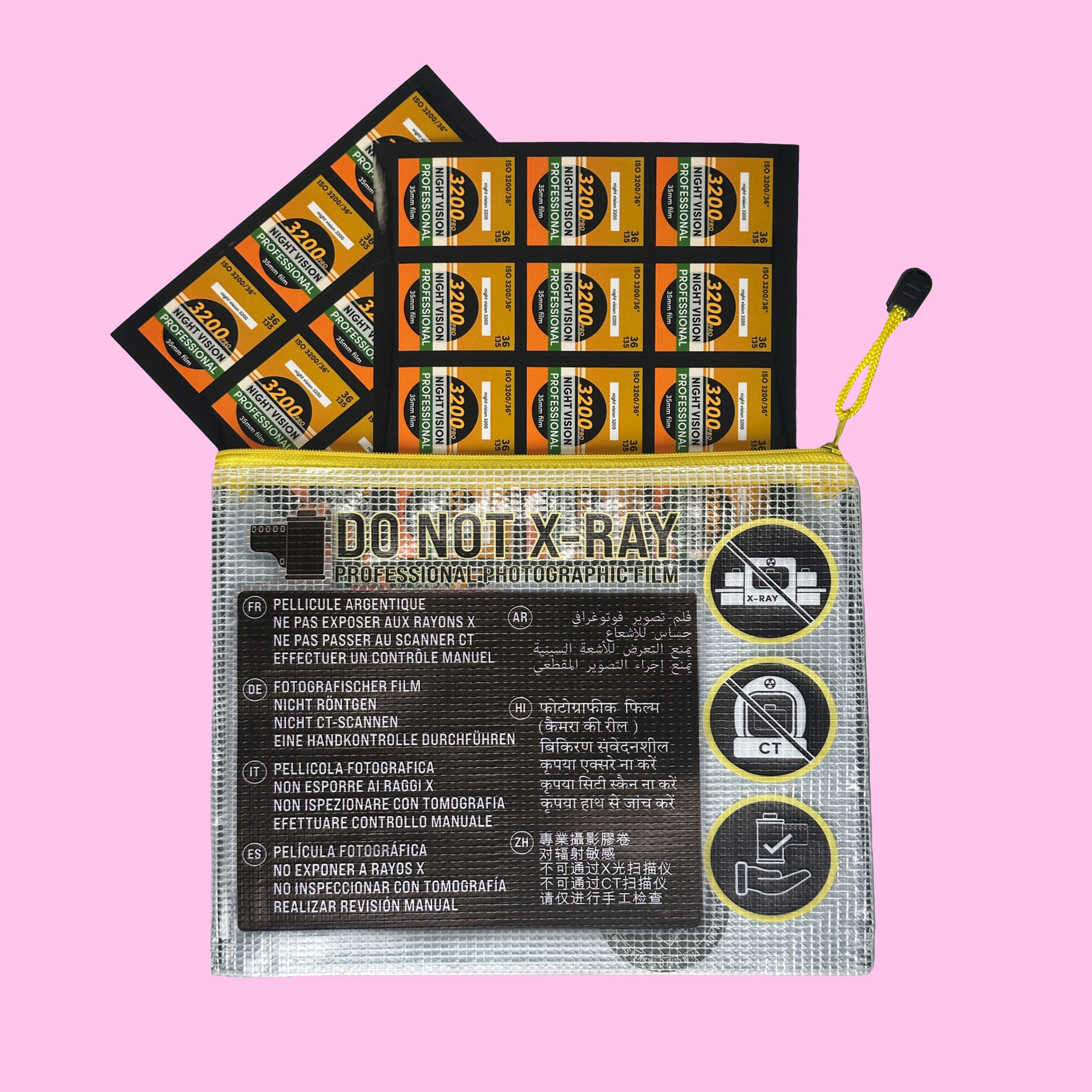 HANDCHECKFILM Travel Set