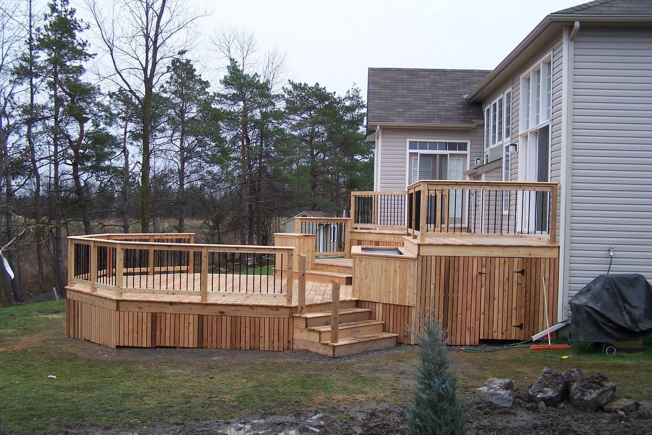 Multi-Level Deck & Storage