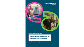 Healthwatch Reading Annual Report 2024-25