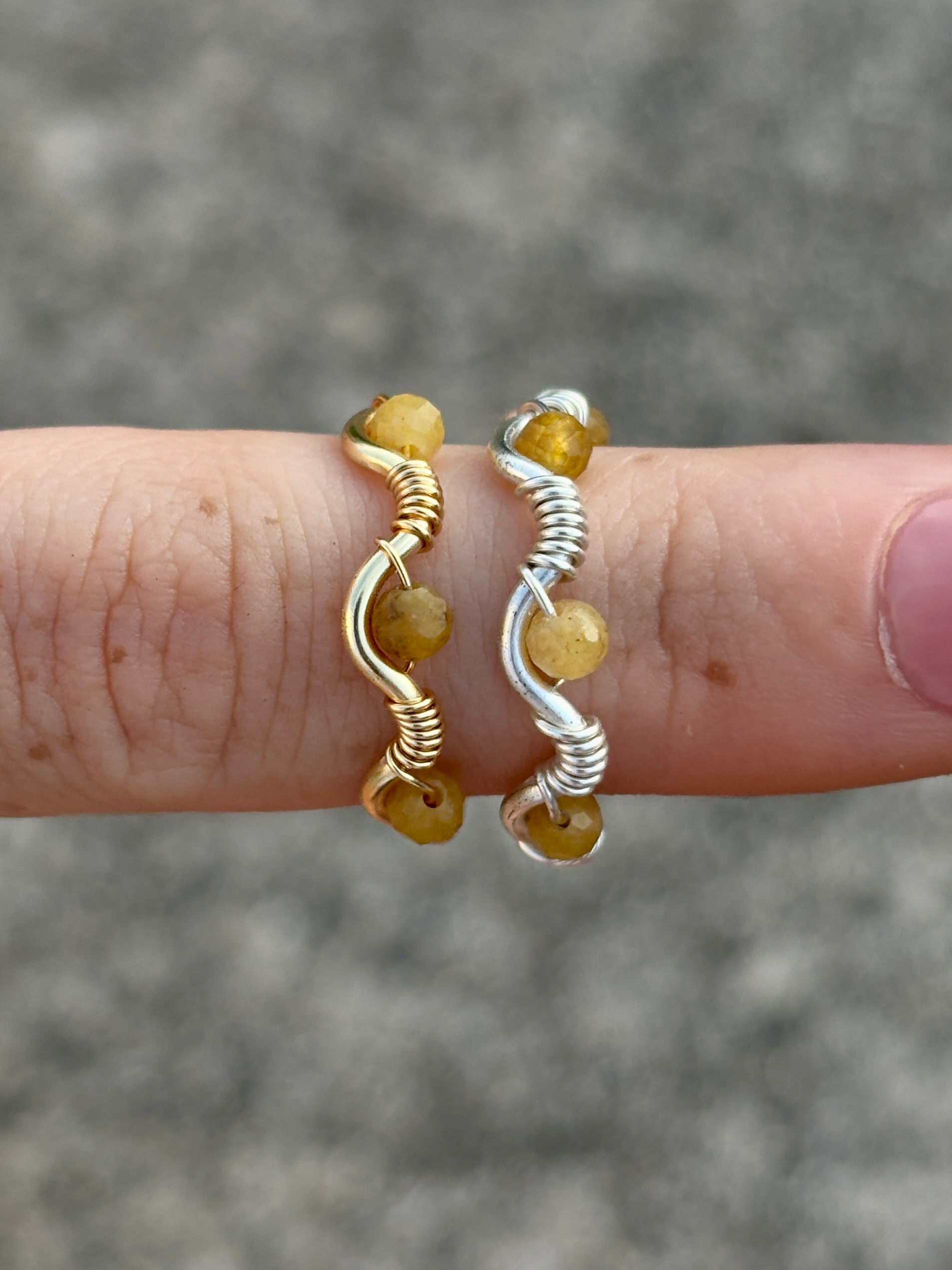 Topaz Paloma Ring