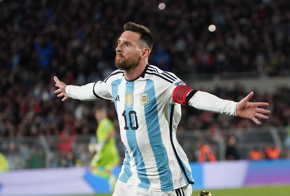 Lionel Messi becomes the highest goalscorer in World Cup history