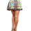 Miniatura: ORANGE BLUE SKIRT