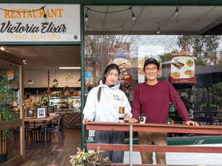 Brewing Boronia with Vietnamese beans and a taste of home