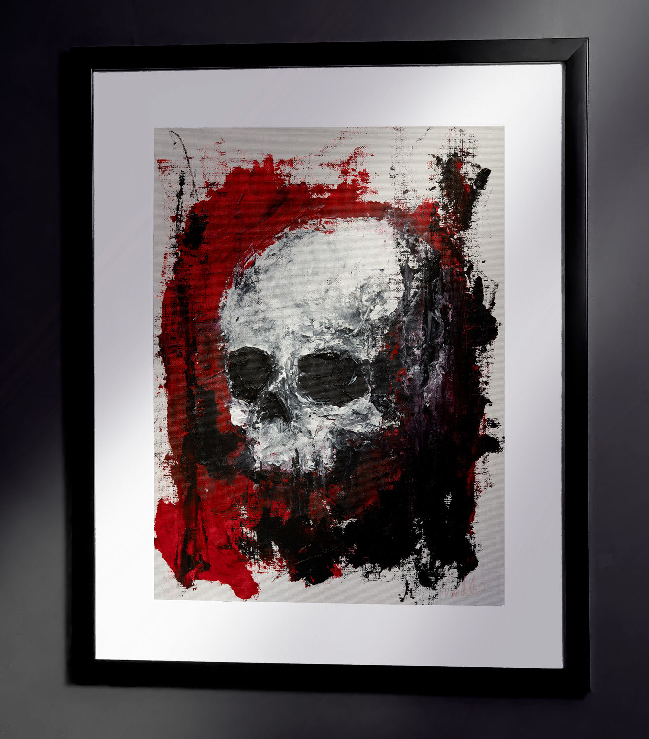 Koston hetki - Akryylimaalaus 40 x 50cm