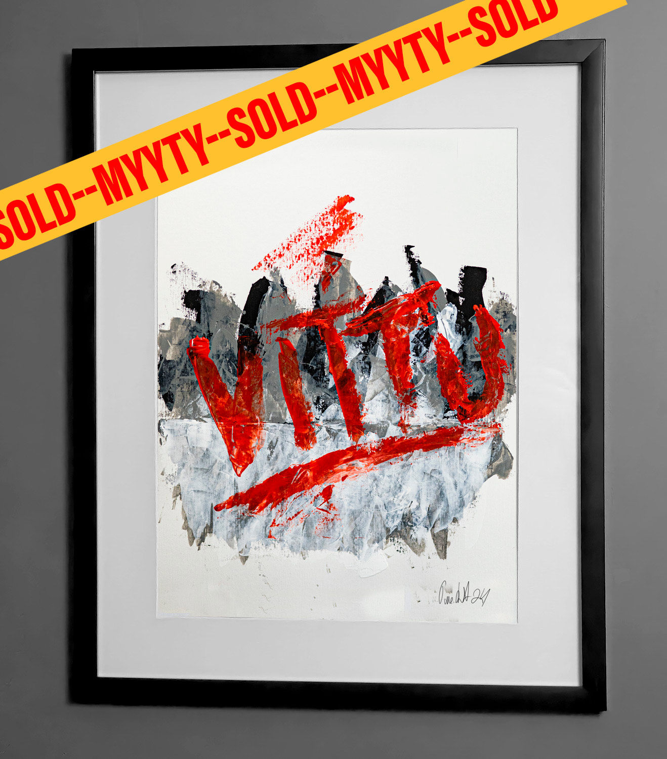 Vittu vol 1 - Akryylimaalaus