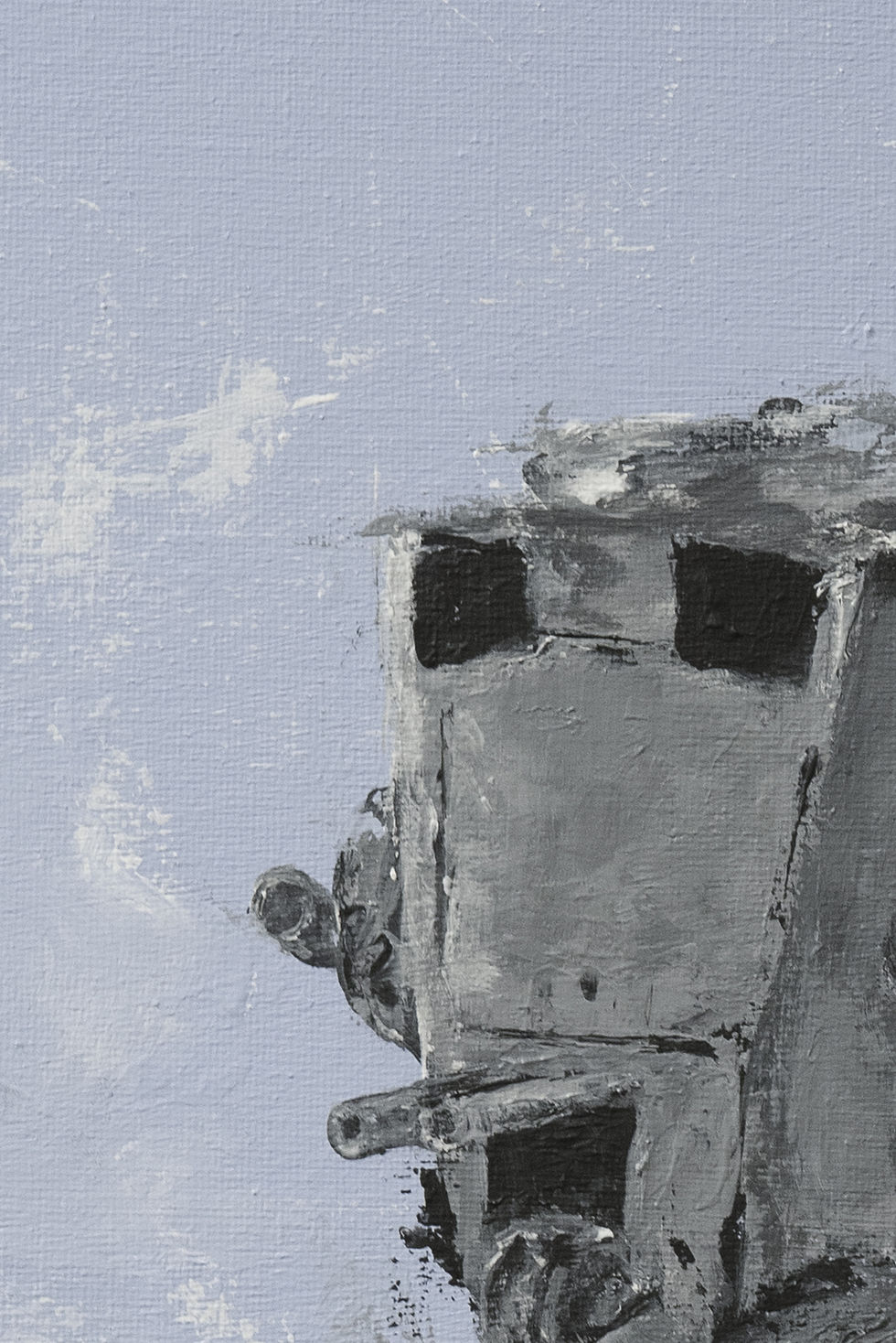 Pikkukuva: AT ST - Akryylimaalaus 40 x 50 cm