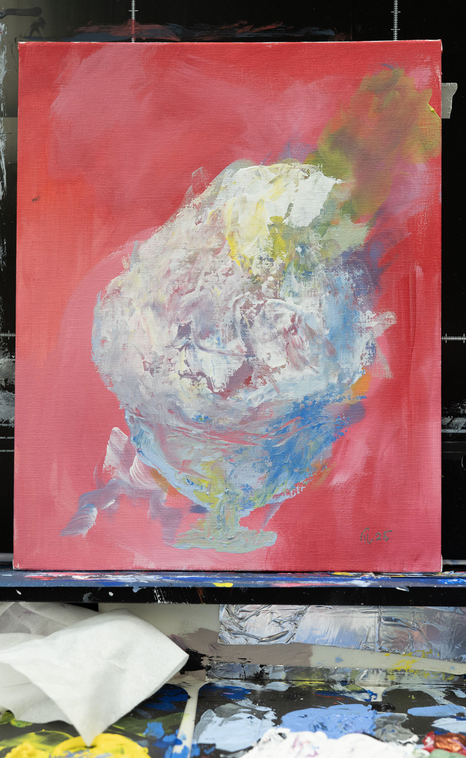 Pikkukuva: Annos - Akryylimaalaus 30 x 40 cm