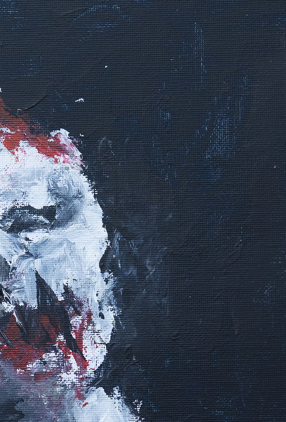 Pikkukuva: Hello! - Akryylimaalaus 40 x 50 cm