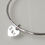 Thumbnail: Heart Charm Bangle
