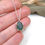 Thumbnail: Green Seaham sea glass necklace