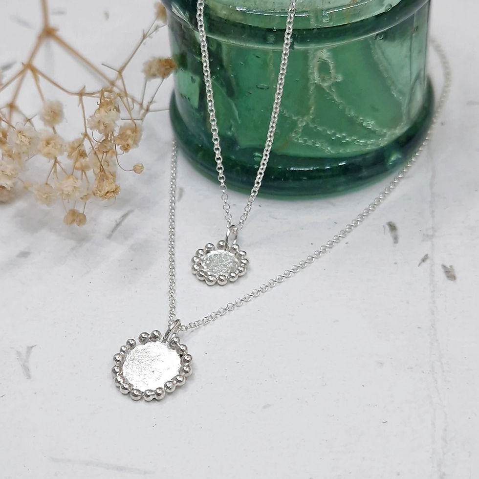 Thumbnail: Everyday silver pendant necklace
