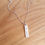 Thumbnail: Double-Sided Flat Bar Charm