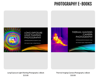 Light painting and thermal camera photography eBooks.