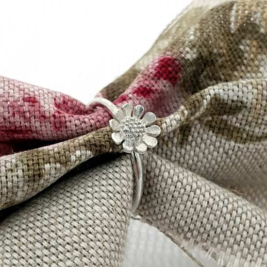 Thumbnail: Daisy Stacker Ring - Size M