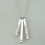 Thumbnail: Multi Bar Pendant Necklace