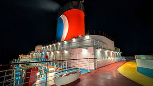 Liminal photo on a cruise ship