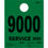 Thumbnail: Green Heavy Brite 4 Part Service Dispatch Numbers