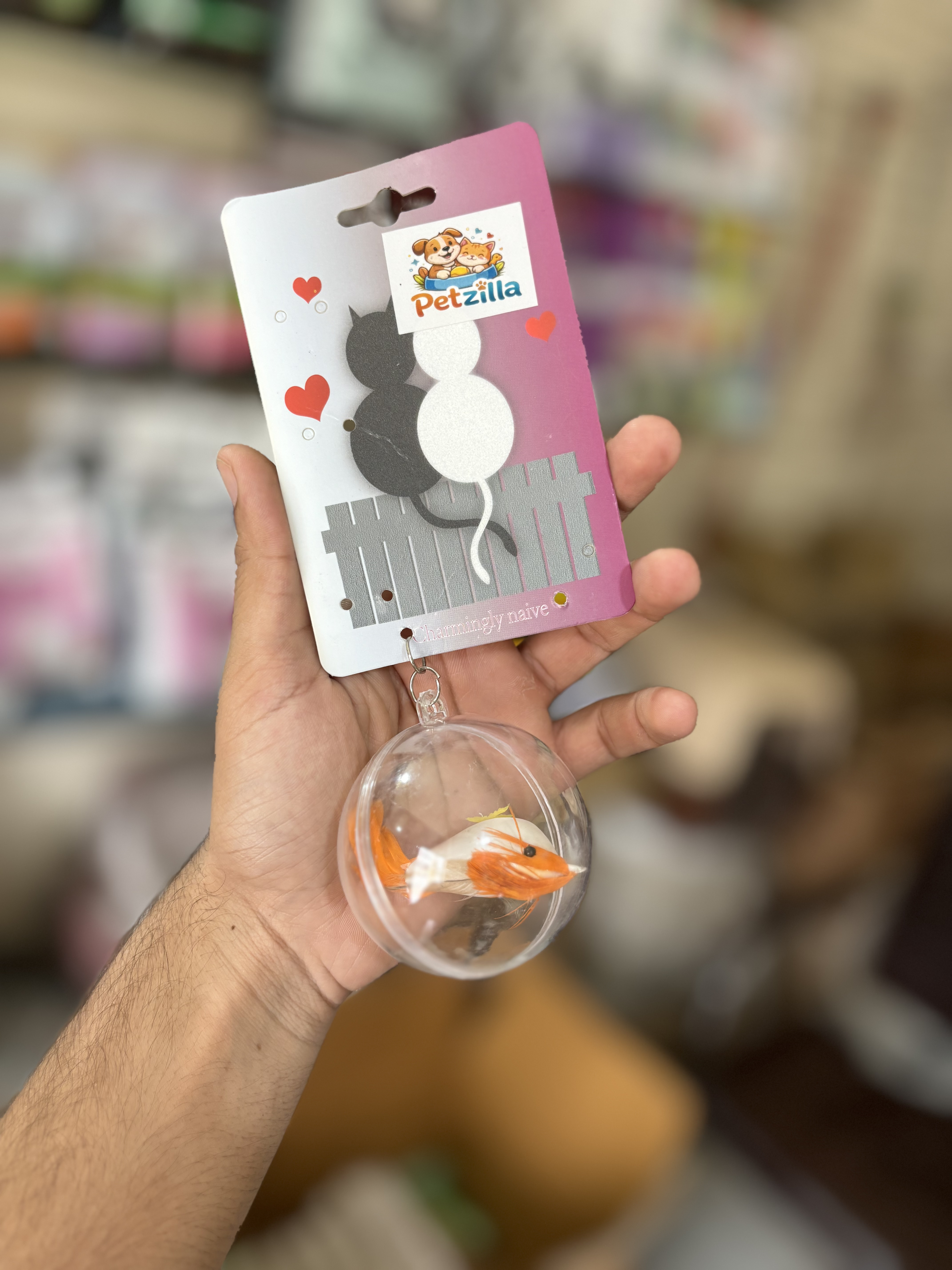Cat ball toy 