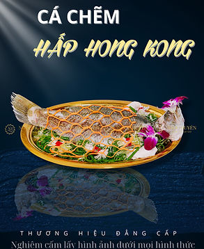 Cá Chẽm Hấp Hong Kong