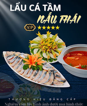 Lẩu Cá Tầm Nấu Thái