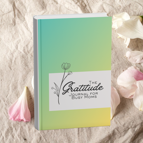 gratitude journal for busy moms