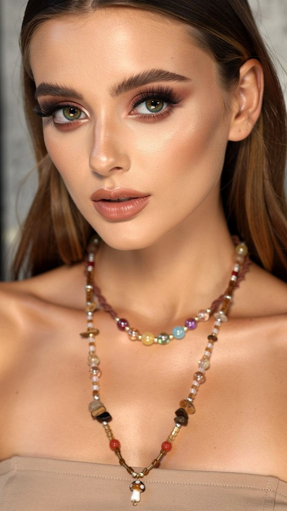 Thumbnail: Enchanted Harmony Crystal Necklace