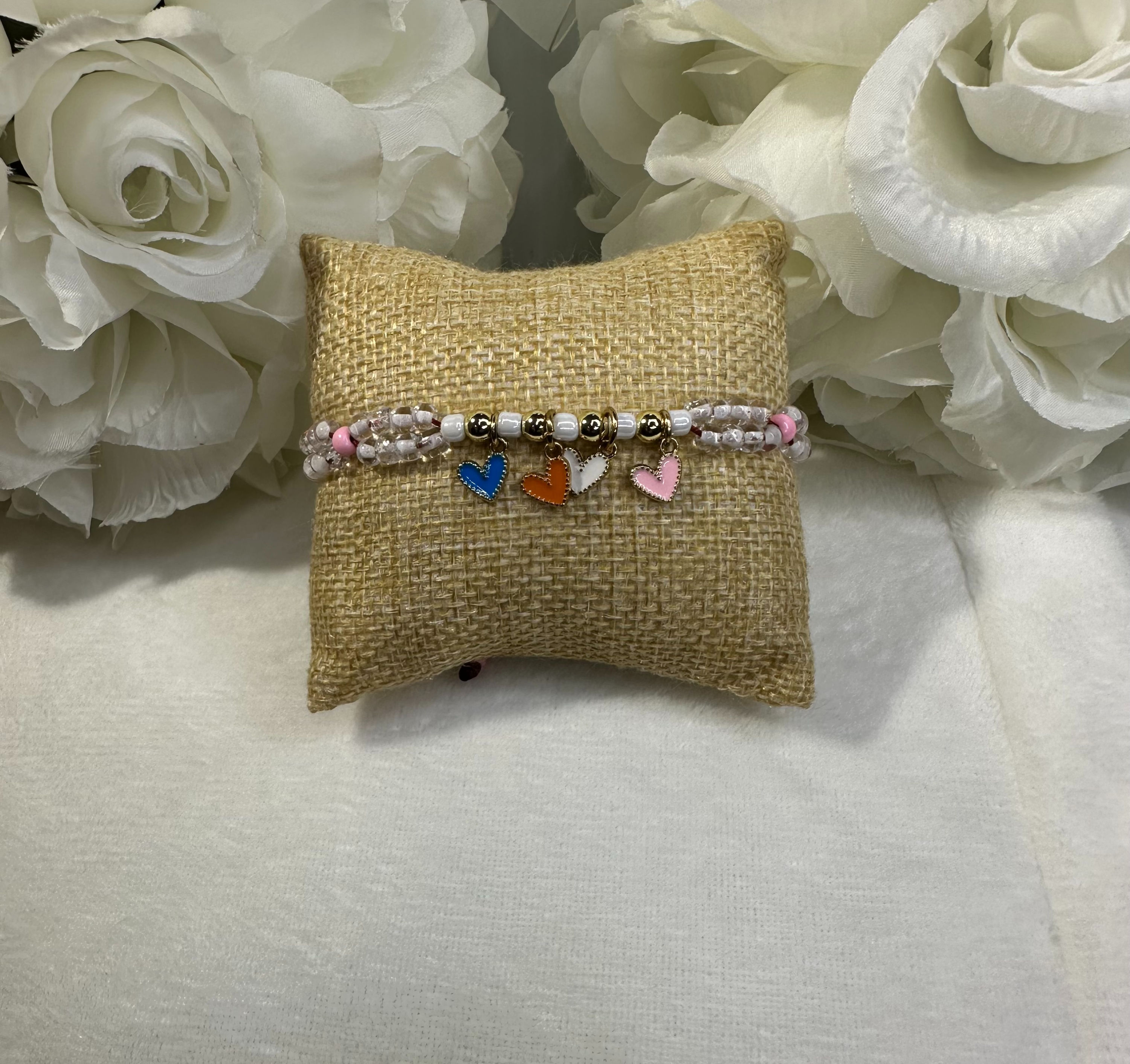 Four Little Hearts Bracelet