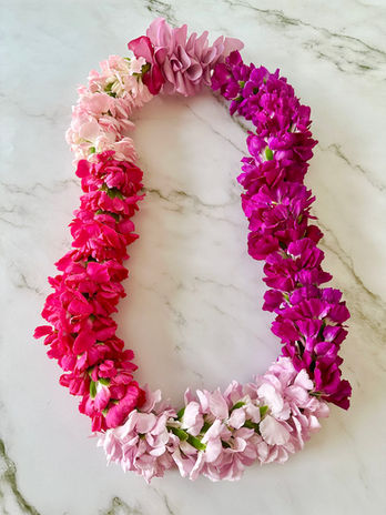 double carnation lei