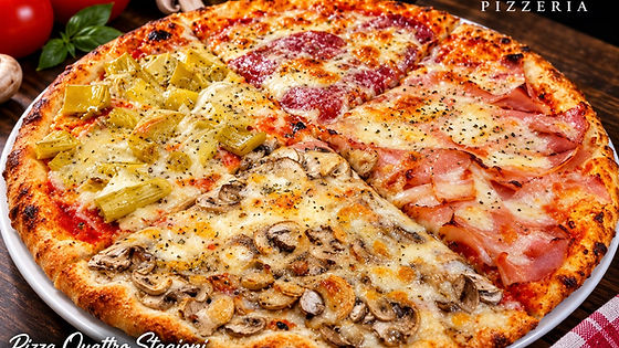 16. Pizza Quattro Stagioni